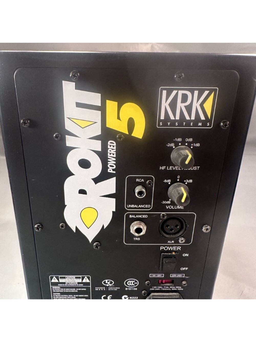 KRK Rokit 5 Speaker Powered Studio Monitors Woofer 75W Single or Set READ - Picture 10 of 15
